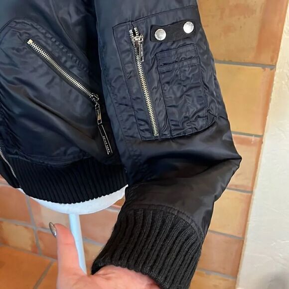 Point Zero Nicole Benisti water/wind resistant puffer bomber jacket, M! - Picture 9 of 15